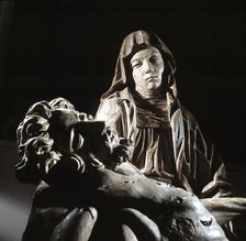 Detail of The Piety, designed by Gaspar Becerra