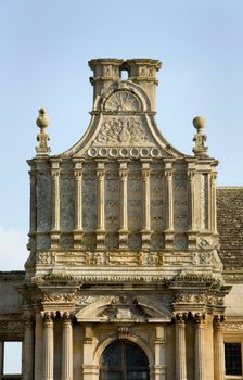 Detail of the porch of Kirby Hall, near Corby, Northamptonshire, 2007. Artist: Historic England Staff Photographer