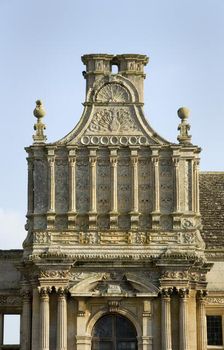 Detail of the porch of Kirby Hall, near Corby, Northamptonshire, 2007. Artist: Historic England Staff Photographer