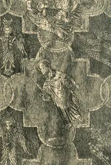 Detail of the Syon Cope, 1310-1320. (1881). Creator: J. I. Williamson