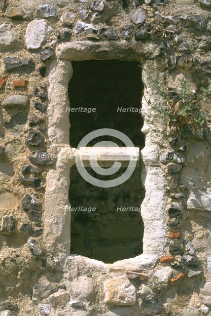 Detail of window, St Augustine's Abbey, Canterbury, Kent, 1996. Artist: J Bailey