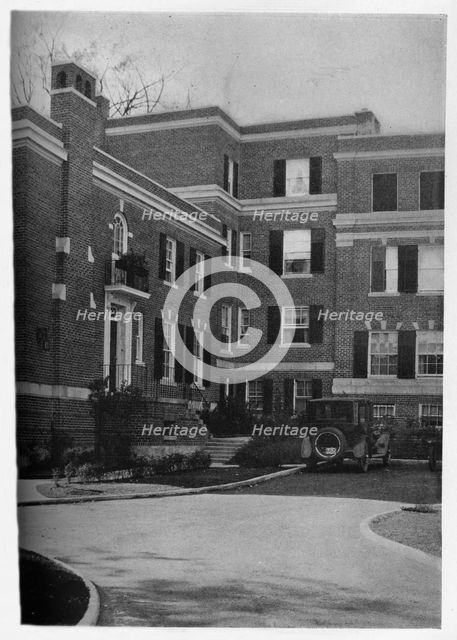 Detail, Chelsea Place, Montreal, Canada, 1926. Artist: Unknown.