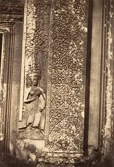 Détail Décoratif de la Grande Pagode, 1866. Creator: Emile Gsell