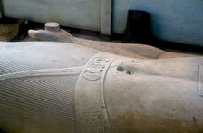 Detail from colossal statue of Rameses II, Memphis, Egypt, c13th century BC