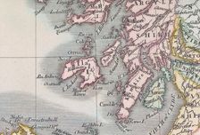 Detail from a map of Scotland, (c1800?). Creator: John Cary