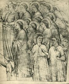 Detail from Allegory of Poverty early-mid 14th century, (1943). Creator: Follower of Giotto