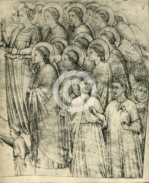 Detail from 'Allegory of Poverty', early-mid 14th century, (1943).  Creator: Follower of Giotto.