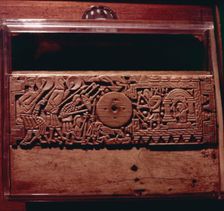 Detail from Franks Casket whalebone Northumbrian work, c700