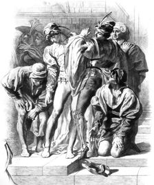 Detail from The Arts of Industry as Applied to War 1870-1872 (c1880-1882).Artist: A Gilbert