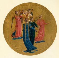 Detail from the Coronation of the Virgin 15th century, (c1909). Artist: Fra Angelico