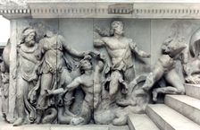 Detail from the Great Frieze of the Pergamon Altar, 180-159 BC