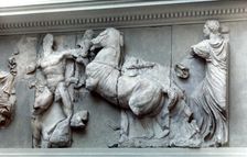 Detail from the Great Frieze of the Pergamon Altar, 180-159 BC
