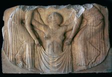 Detail from the Greek Ludovisi throne 5th century BC