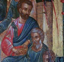 Detail from the Ikon of the Pentecost, 17th century