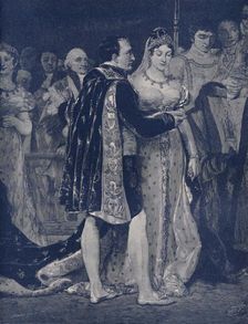 Detail from the Religious Marriage of Napoleon and Maria Louisa 2 April 1810, (1896). Artist: JW Evans