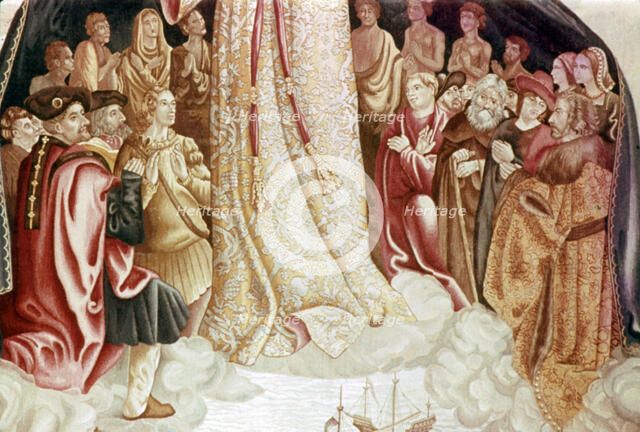 Detail from 'The Virgin of the Navigators', 16th century. Artist: Anon
