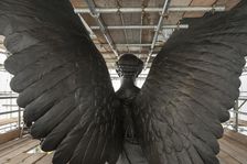 Detail, quadriga statue, Wellington Arch, Hyde Park Corner, Westminster, London, c2015. Artist: Derek Kendall