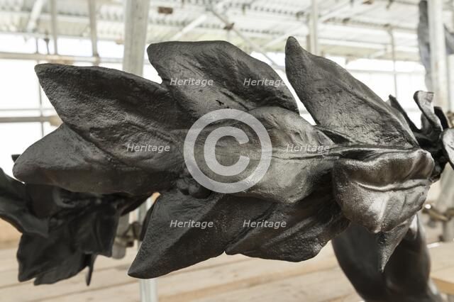 Detail, quadriga statue, Wellington Arch, Hyde Park Corner, Westminster, London, c2015. Artist: Derek Kendall.
