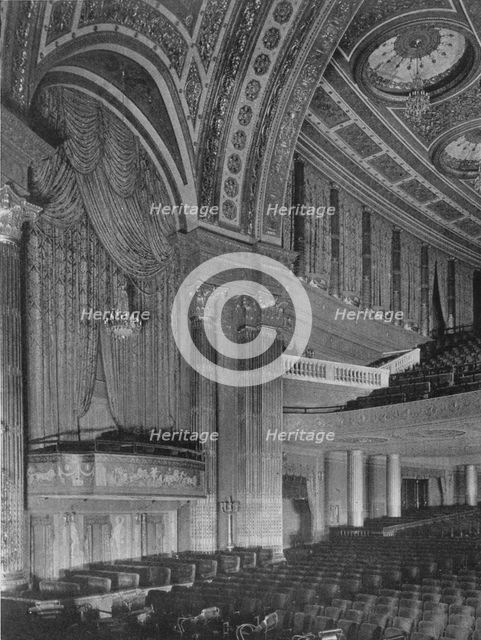Detail, the Capitol Theatre, New York City, 1925. Artist: Unknown.