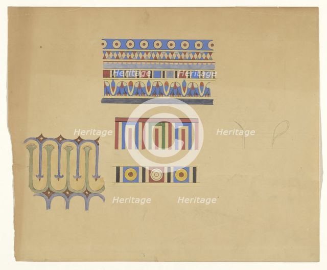 Details of Frisians, c.1835-c.1860. Creator: Workshop of Franz Jakob Kreuter.
