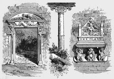 'Details of Jesuit architecture in Paraguay; A visit to Paraguay during the war 1875. Creator: Unknown