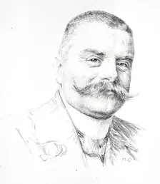 Detlev von Liliencron, c1898. Creator: Hans Olde