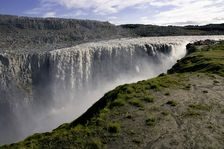 Dettifoss Falls, Iceland. Creator: Tom Artin