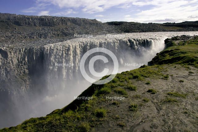 Dettifoss Falls, Iceland. Creator: Tom Artin.