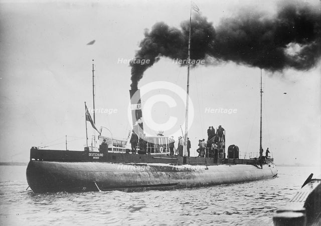 DEUTSCHLAND, between c1915 and c1920. Creator: Bain News Service.