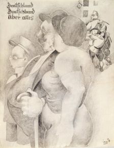 Deutschland, Deutschland uber alles 1933. Artist: Erich Borchert