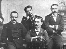 'Deux grands morts; Gallieni, capitaine en 1881, au retour de sa mission dans la vallee du Niger Creator: Sereni