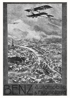 Deux manieres; une reclame allemande 1916. Creator: Unknown