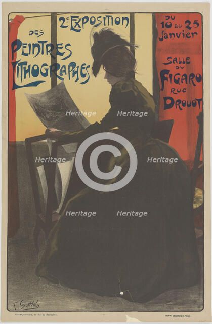 Deuxième Exposition des peintres lithographes, 1899.