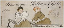 Deuxième Salon du Cycle, 1894. Creator: Forain, Jean-Louis (1852-1931)