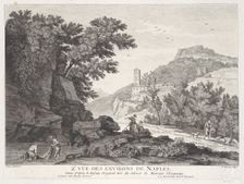 Deuxieme Vue des Environs de Naples, ca. 1765. Creator: Pierre François Basan