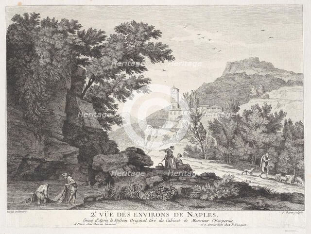 Deuxieme Vue des Environs de Naples, ca. 1765. Creator: Pierre François Basan.