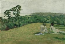 Devant la mer (Varengeville), before 1910. Creator: Ker Xavier Roussel