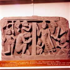 Devadatta's attempt to murder the Buddha, c2nd-3rd century