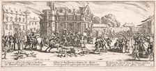 Dévastation d'un monastère (Destroying a Monastery), 1633. Creator: Jacques Callot