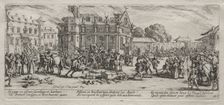Devastation of a Monastery. Creator: Jacques Callot (French, 1592-1635)