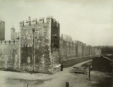 Develin Tower, Tower of London, 1883. Artist: Henry Bedford Lemere