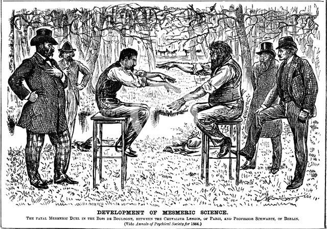 'Development of Mesmeric Science', 1883. Artist: George du Maurier