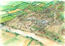 Development of Stourport c1809, (c1980-2010) Artist: Peter Dunn