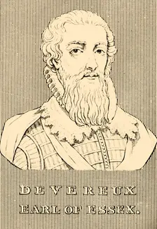 Devereux, Earl of Essex (1565-1601), 1830. Creator: Unknown