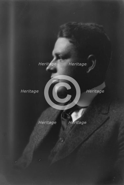 Devine, Edward L., Mr., portrait photograph, 1917 Oct. 18. Creator: Arnold Genthe.
