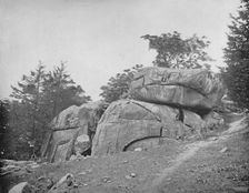 Devil's Den, Gettysburg, Pennsylvania c1897. Creator: Unknown
