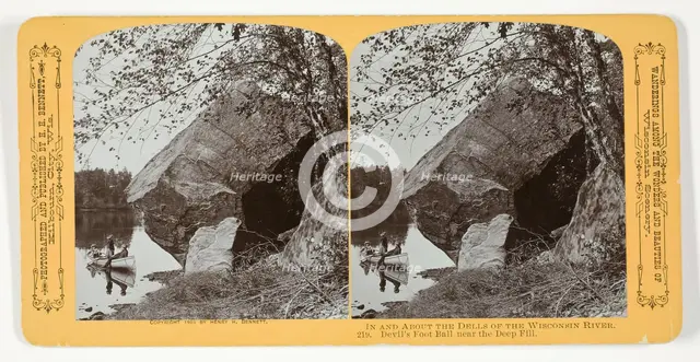 Devil's Foot Ball near the Deep Fill, 1903. Creator: Henry Hamilton Bennett.