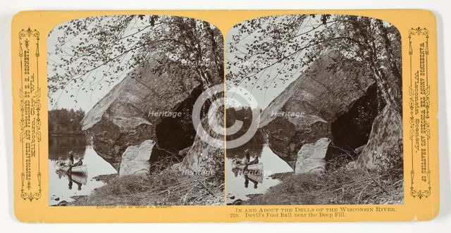 Devil's Foot Ball near the Deep Fill, 1903. Creator: Henry Hamilton Bennett.