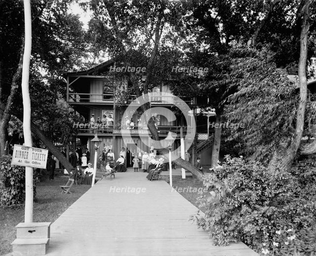 Devil's Lake, Wis., Cliff House, c1898. Creator: Unknown.