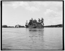 Devil's Oven, Thousand Islands, c1902. Creator: William H. Jackson